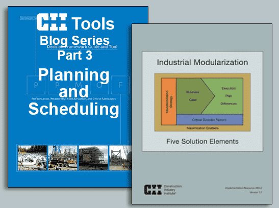 CII Tools Blog Series, Planning and Scheduling